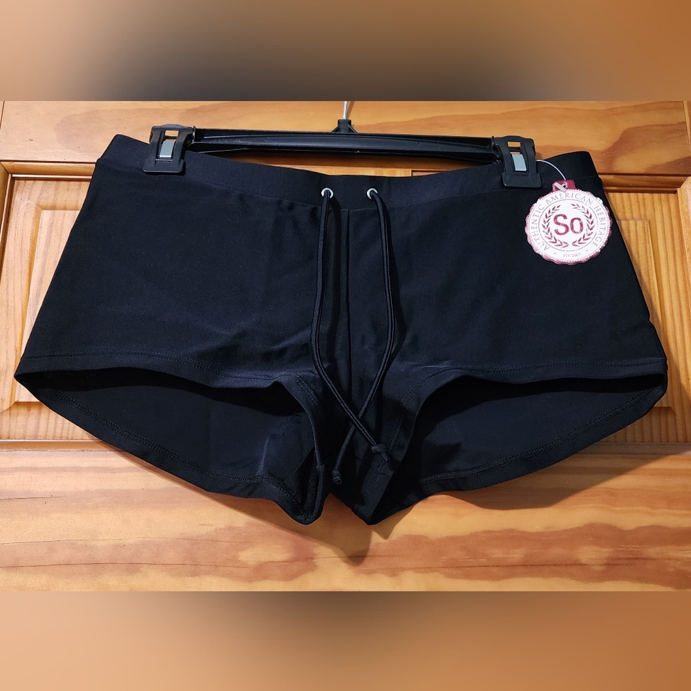 SO Brand Swimwear Bottoms Junior Size Large NWT Black